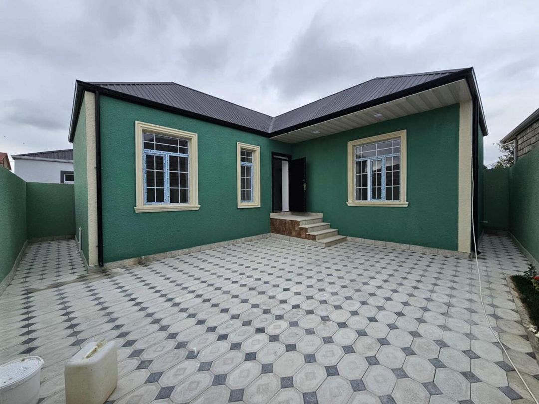 Satılır 3 otaqlı həyət evi/bağ evi 90 m² — Ev, villa, Bakı