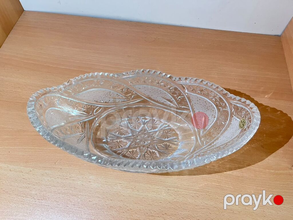 Xrustal qab yenidir işlədilməyib 1ədə — Süfrə qabı, Bakı (3)