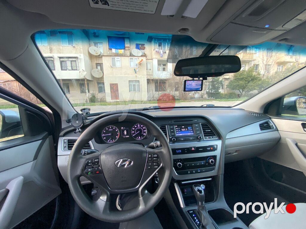 Hyundai Sonata, 2.4 L, 2015 il, 160 000 km — Avtomobillər, Bakı (6)