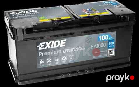 Akkumulyator Exıde Premium 100 Ah R+ EA1000 — Bakı