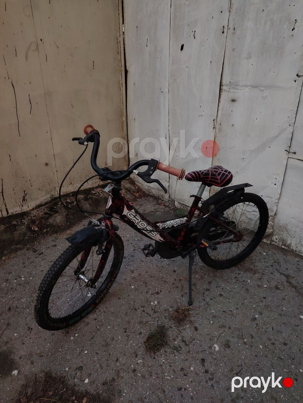 Uşaq/yüngül yeniyetmə üçün 2 ədəd velosiped dəsti. 1) Qara velosiped — Uşaq velosipedləri, Bakı (8)