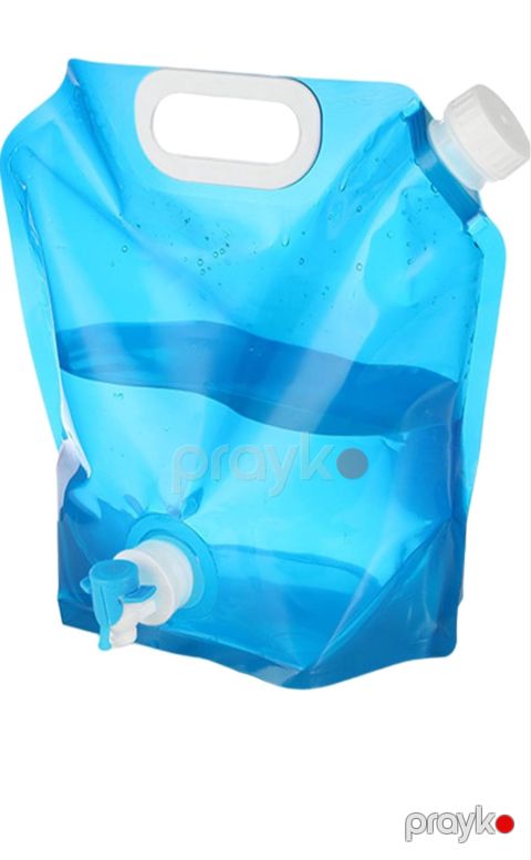 Çən, plastik, göy, 5 l, tutacaqlı, krant başlıqlı - myhome_5lt — Bakı