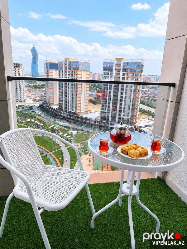 Nərimanov rayonunda 3 otaqlı Yeni tikili Satılır, 69 m² — Mənzil, Bakı (9)