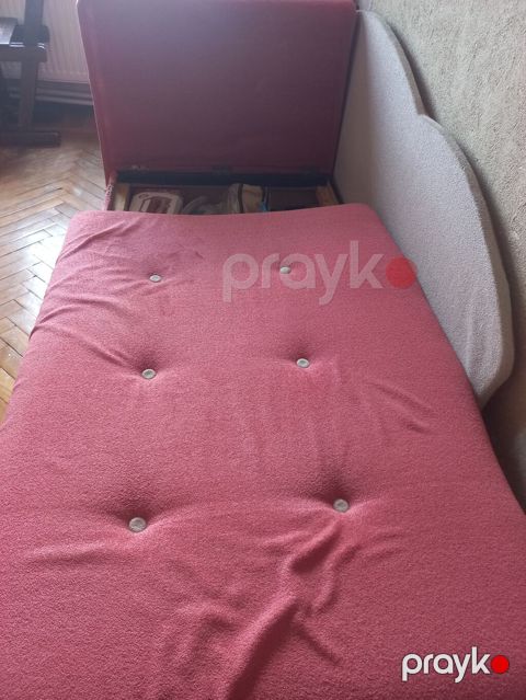 Çevrilə bilən tək nəfərlik divan/çarpayı - Funksional model: gündəlik — Bakı