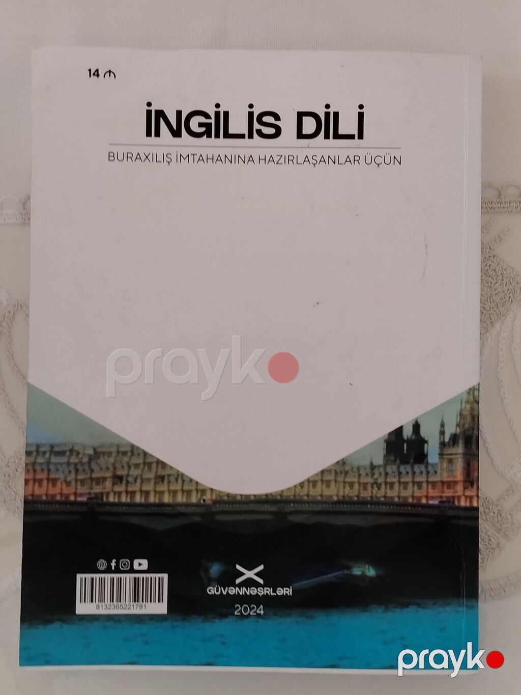 İngilis dili 9-cu sinif, 2024 il, Ünvandan götürmə — Kitablar, Masazır (2)