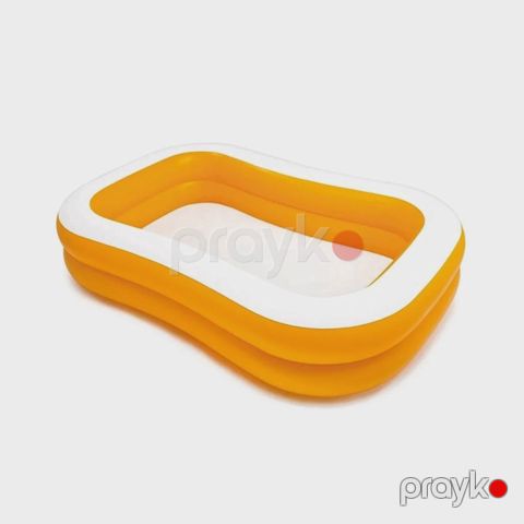 Şişmə hovuz Intex Mandarin Swim Center Family Pool 57181, 229x147x46 sm, narıncı, 6 yaşdan yuxarı - Intex 57181 RB_210967_ — Bakı