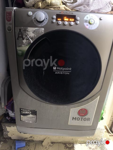 Hotpoint Ariston Aqualtıs paltaryuyan maşın - Ön yükləməli, geniş — Bakı