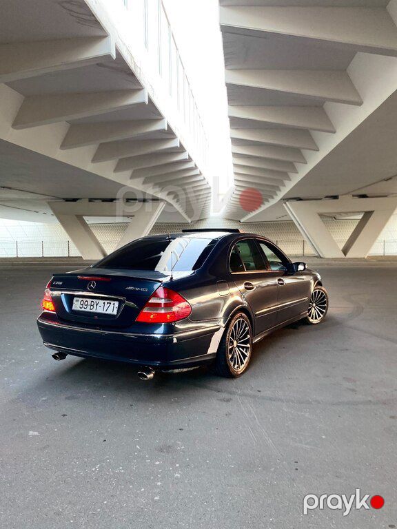 Mercedes E 240, 2.6 L, 2002 il, 280 000 km — Avtomobillər, Bakı (4)