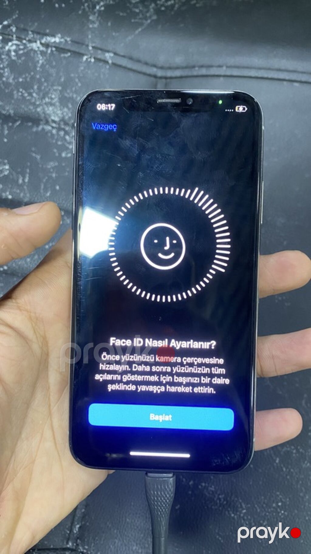 IPhone X, Gümüşü, Face ID — Apple iPhone, Sumqayıt (2)