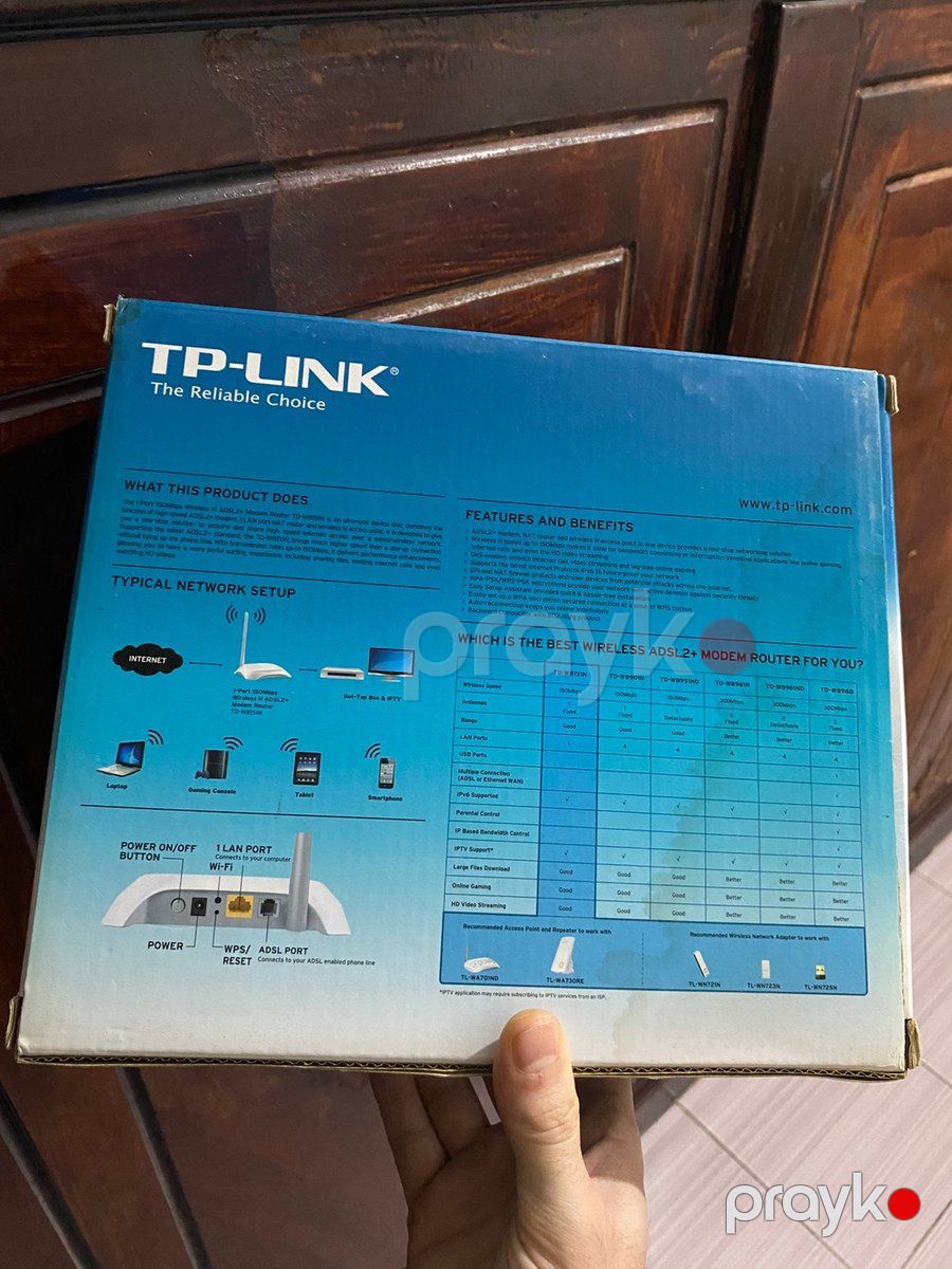 Modem TP- Link — Şəbəkə və server avadanlığı, Bakı (2)