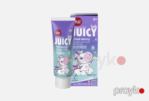 Uşaq diş məcunu Splat Juicy Grape, 45 ml, 3 yaşdan — Bakı