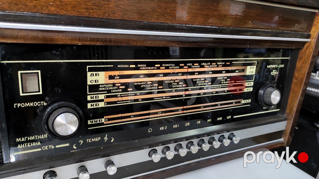 Radioqəbuledici "Ural 111" — Səs texnikası, Bakı (4)
