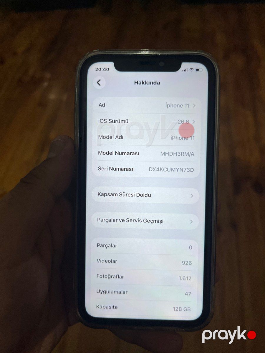 Apple iPhone 11 Black 128GB/4GB — Smartfonlar, Bakı (6)