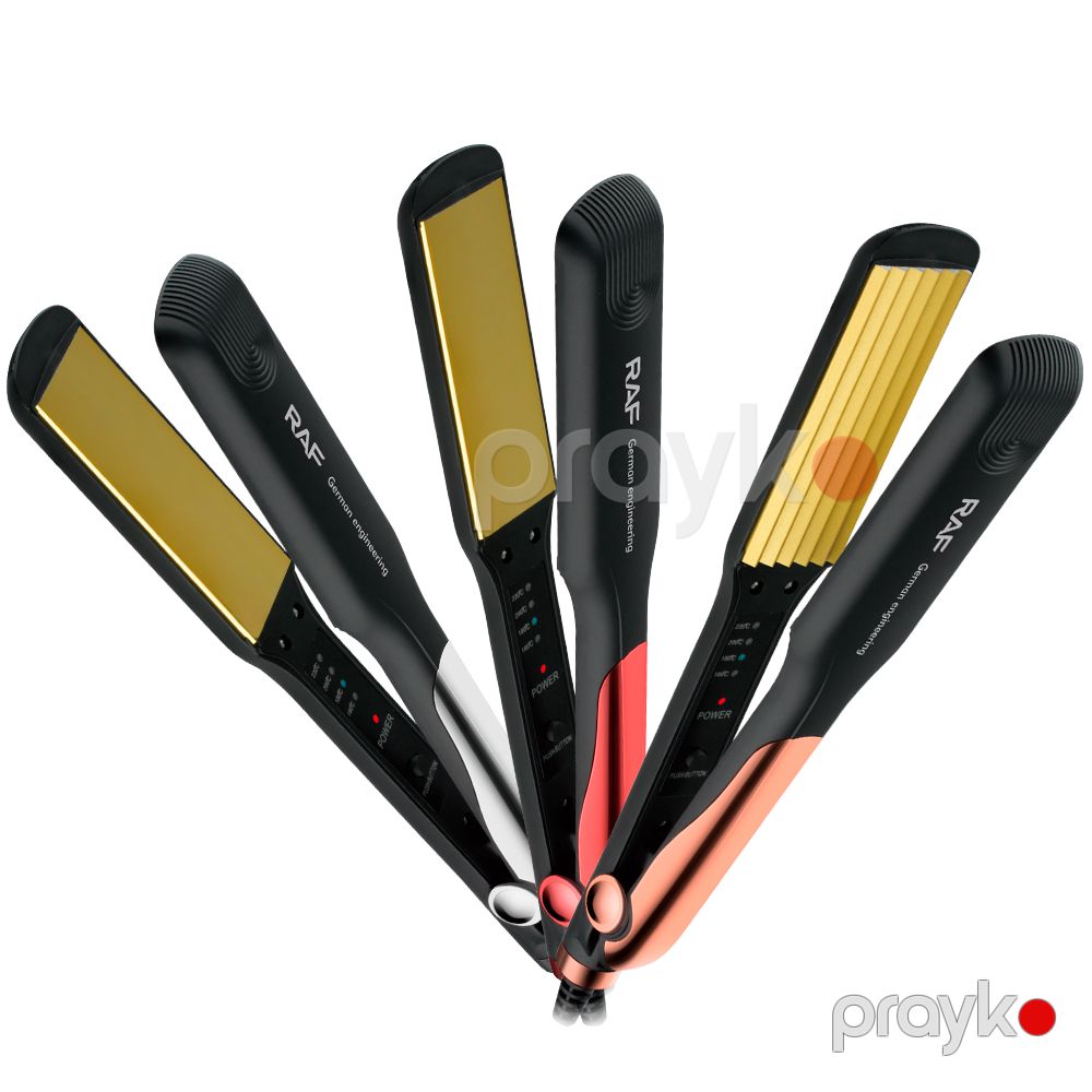 RAF Hair Straightener Dry & Wet Dual Saç Düzləşdiricisi — Saç burmağa və düzəltməyə, Bakı (4)