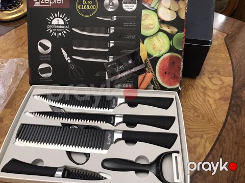 Zepter Professional 6 parça bıçaq dəsti Xüsusiyyətlər: - Non-stick — Bakı