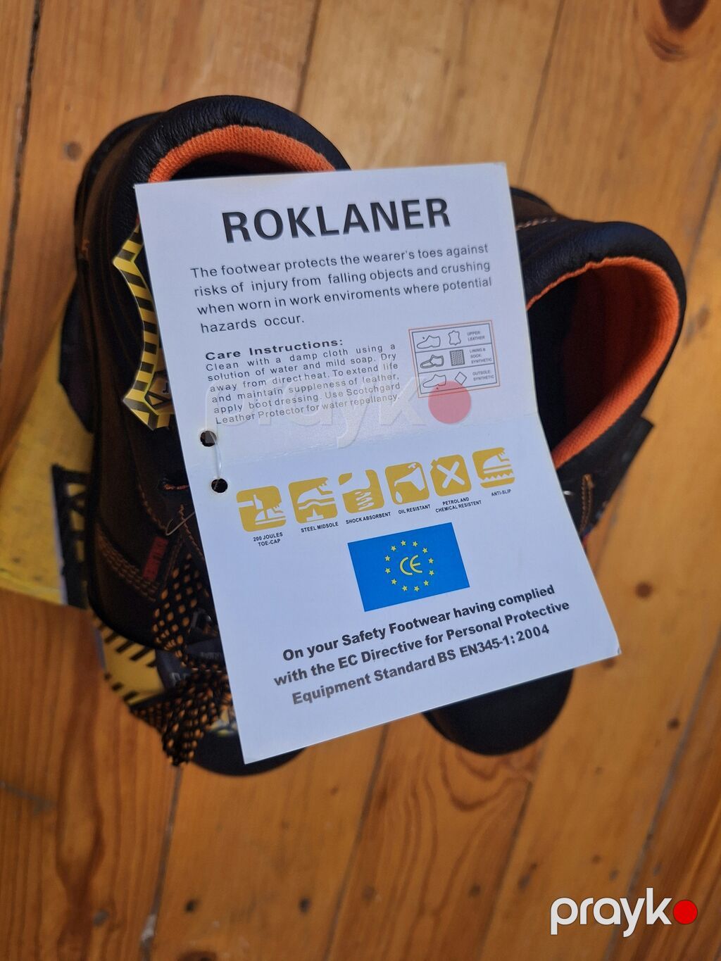 Roklaner təhlükəsizlik ayaqqabısı - Model: Roklaner Safety Boots — Botinka, Gəncə (4)