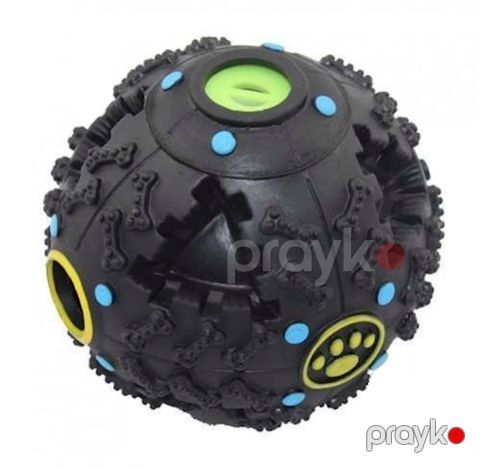 İtlər üçün oyuncaq Zoomax EV001 Top-yem təknəsi səsli pəncələrlə 7.5 sm — Bakı