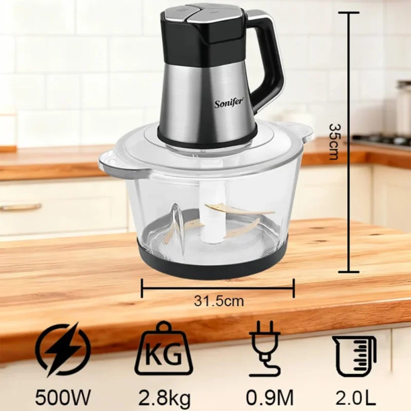 Universal doğrayıcı Sonifer SF-8186 — Mətbəx kombinaları və maşınları, Bakı (4)