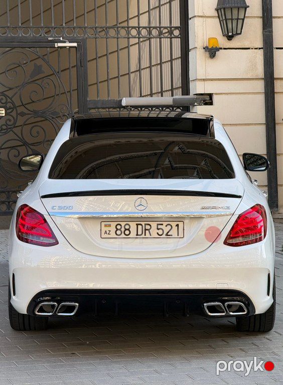 Mercedes C 300, 2.0 L, 2017 il, 104 000 km — Avtomobillər, Bakı (10)