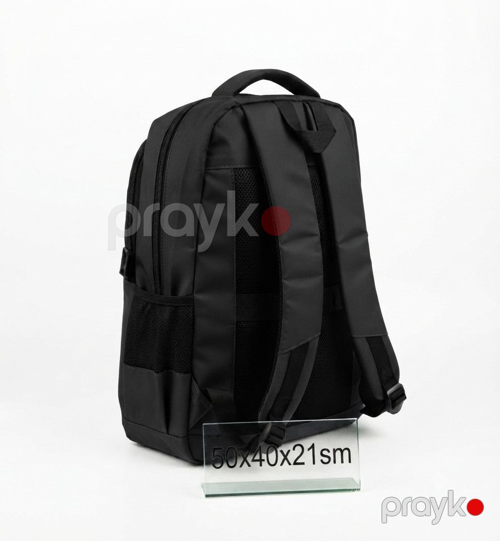 Şəhər bel çantası Couve Kaose, EVA, qara, 35 l, 50x40x21 sm — Mallar, Bakı (2)