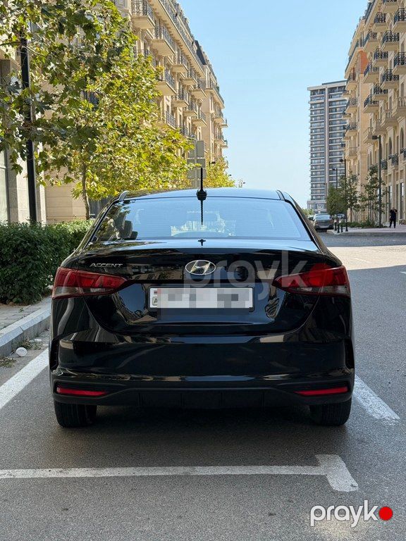 Hyundai Accent, 1.6 L, 2021 il, 90 500 km — Avtomobillər, Bakı (5)