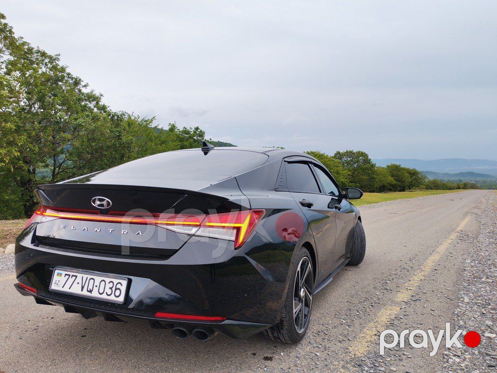 Hyundai Elantra N Line, 1.6 L, 2023 il, 83 800 km — Avtomobillər, Bakı (4)