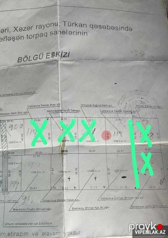 Abşeron rayonunda 3 otaqlı Torpaq Satılır, 12 sot — Torpaq, Bakı (8)