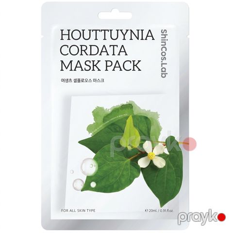 Üz üçün parça maska Shincos.Lab Cordata Ekstraktı 27 ml — Bakı
