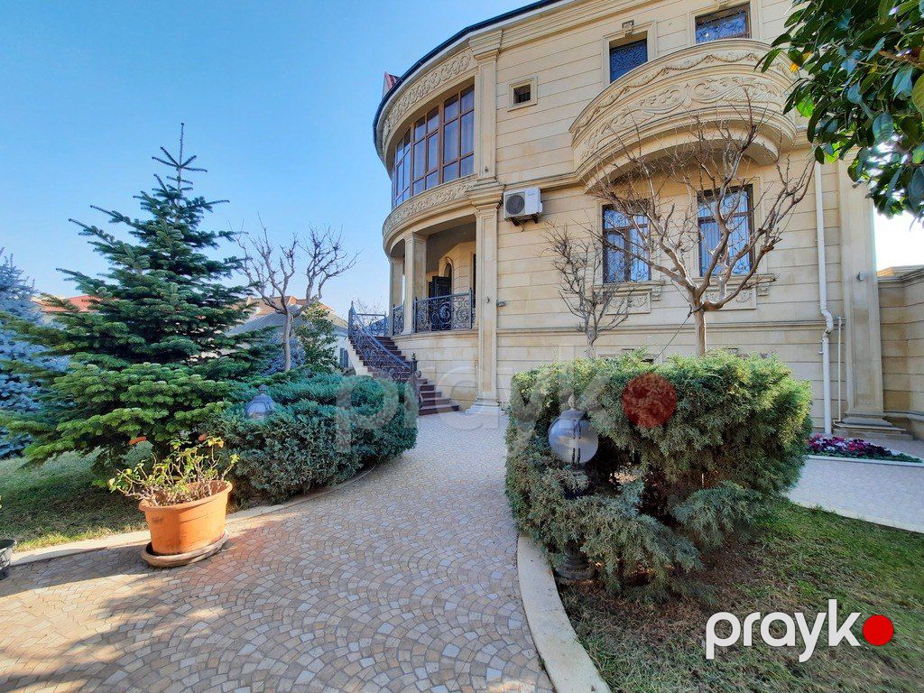 Satılır 6 otaqlı həyət evi/bağ evi 350 m² — Ev, villa, Bakı (4)