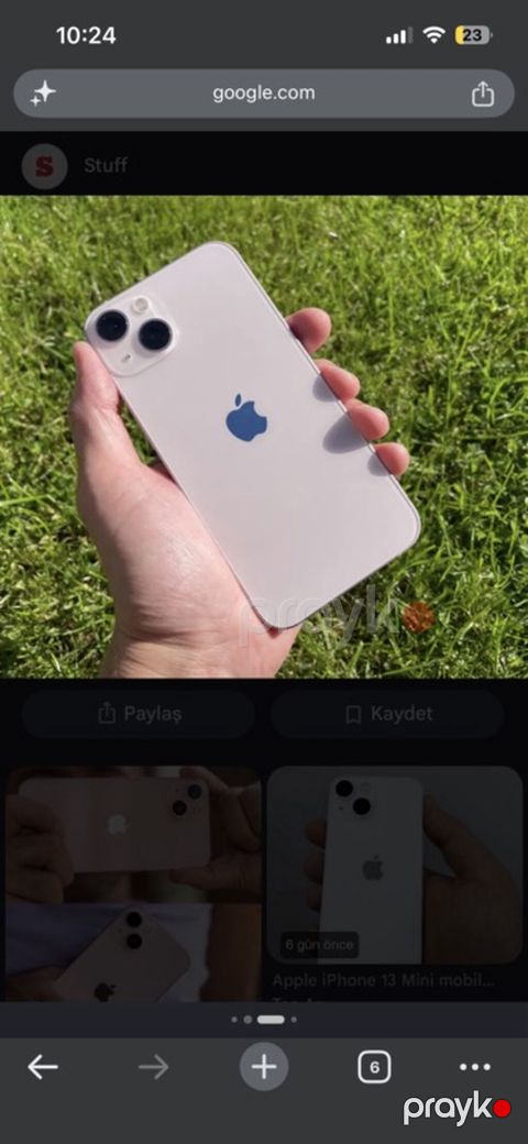 IPhone 13 mini, Çəhrayı, Zəmanət, Barmaq izi, Simsiz şarj — Bakı