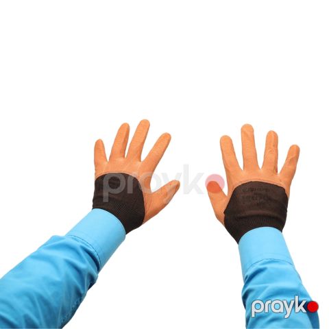 Əlcək qəhvəyi-sarı RS107 — Bakı