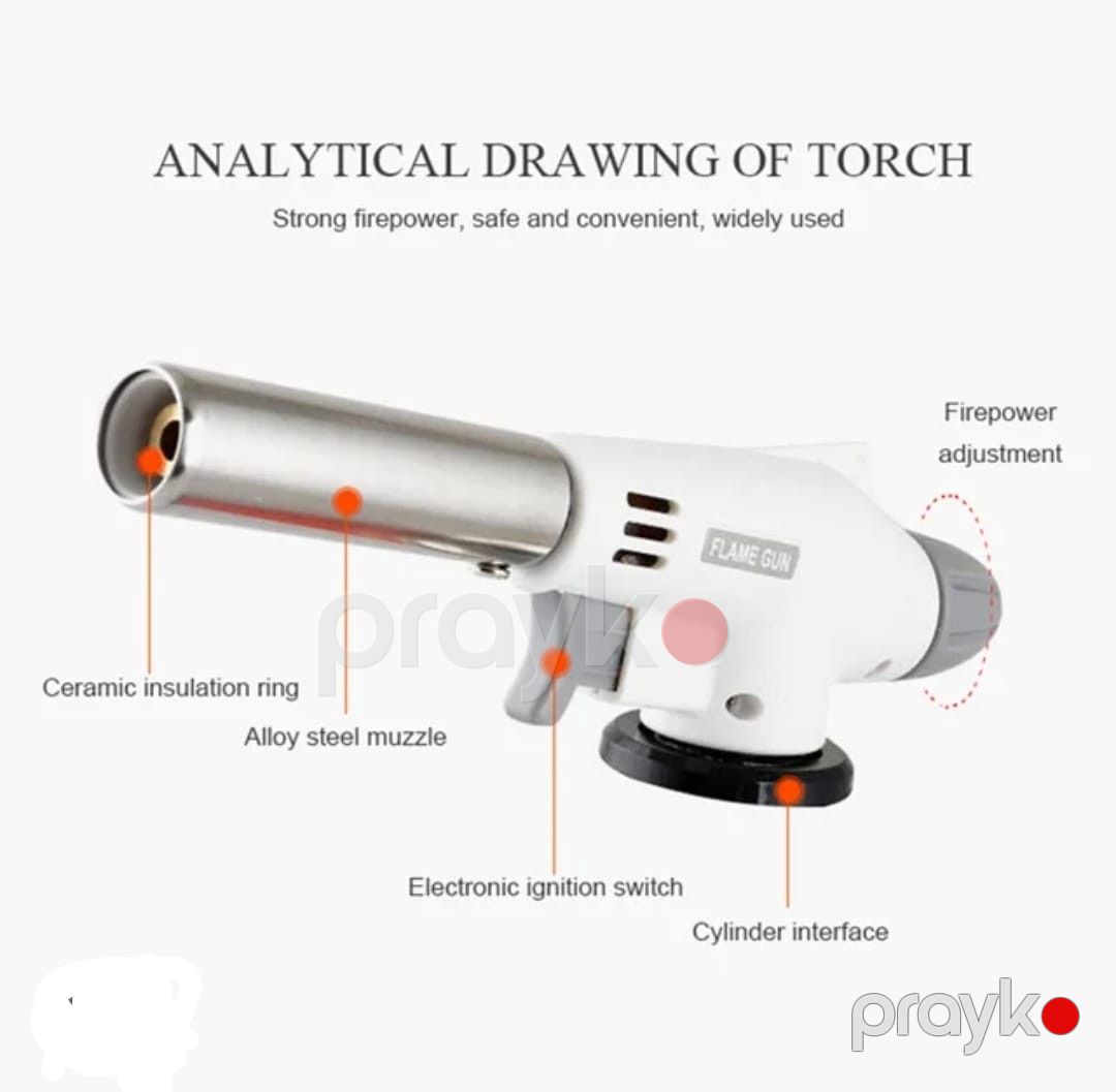 Odluq Flame GUN ST-9001 LPG qaz kartrici ilə 450 ml — Mallar, Bakı (2)