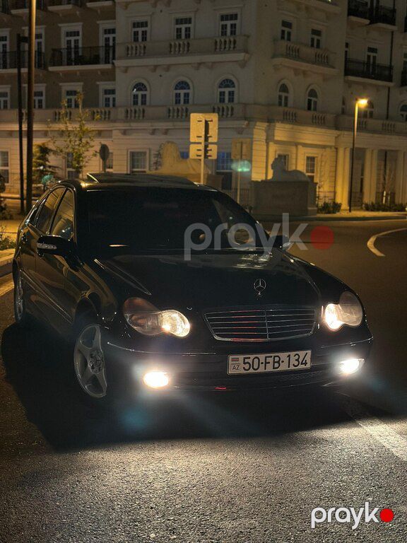 Mercedes C 200, 2.0 L, 2000 il, 378 000 km — Avtomobillər, Bakı (11)
