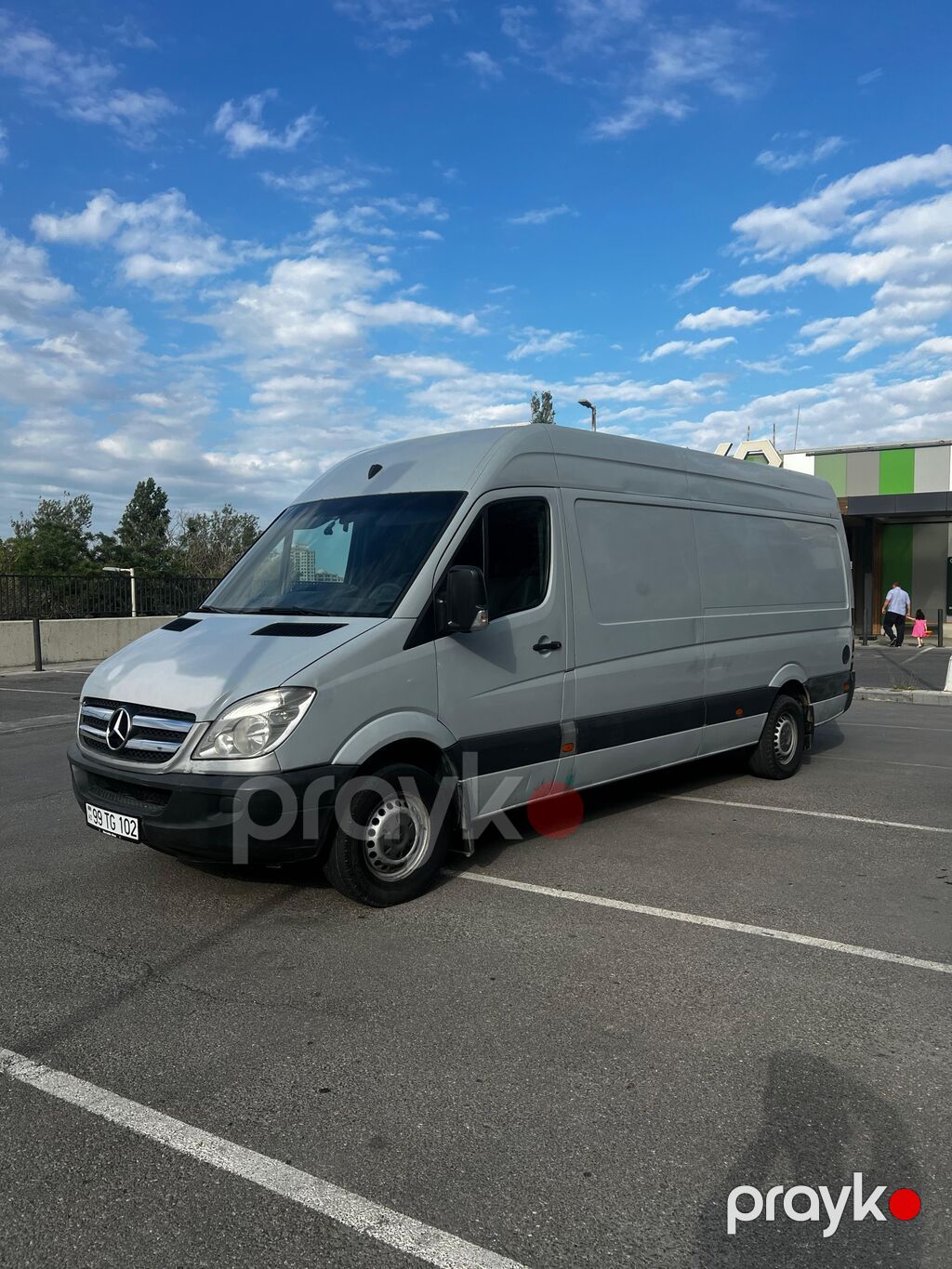 Mercedes-Benz Sprinter 313CDI uzun baza, yüksək tavanlı yük 99-TG-102 — Avtomobillər, Bakı (9)
