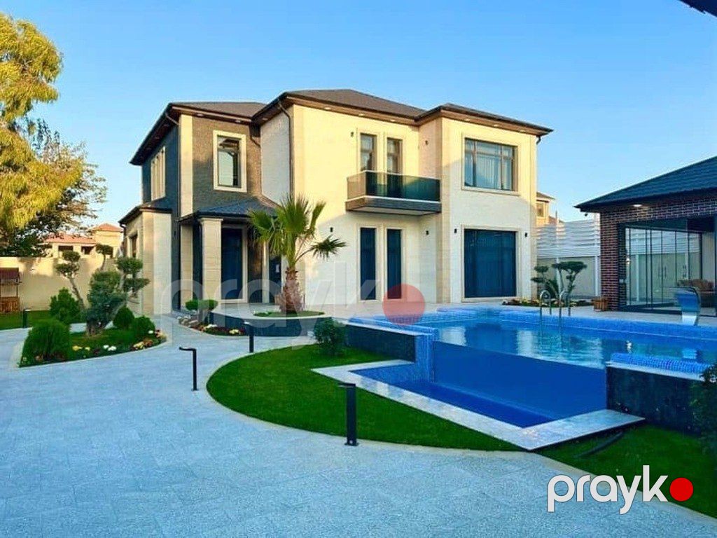 İcarəyə verilir 5 otaqlı həyət evi/bağ evi 450 m² — Ev, villa, Bakı (10)