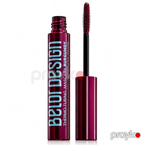 Kirpiklər üçün tuş BelorDesign Thermo Tubing Burgundy, Tünd qırmızı, 8 ml — Bakı
