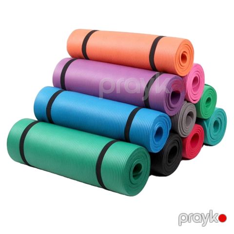 Yüksək Keyfiyyətli Xüsusi Fitness Pilates NBR Yoga Mat 10mm — Bakı