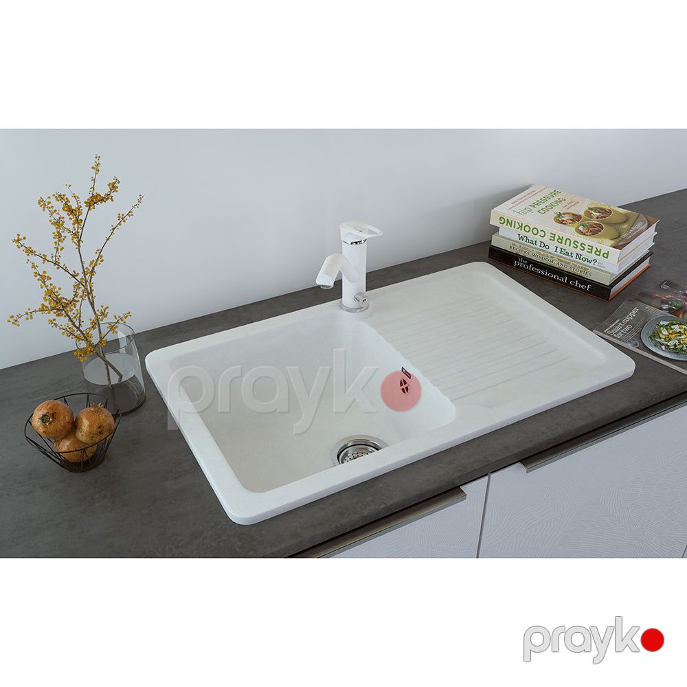Ulgran mətbəx çanağı (moyka) seramik 1-Lİ qara 770x495 U-506-308 — Ev malları, Bakı (4)