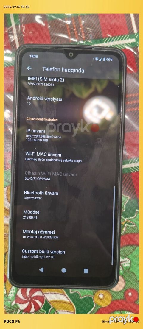 Xiaomi Redmi A3 Olive Green 128GB/4GB — Gəncə