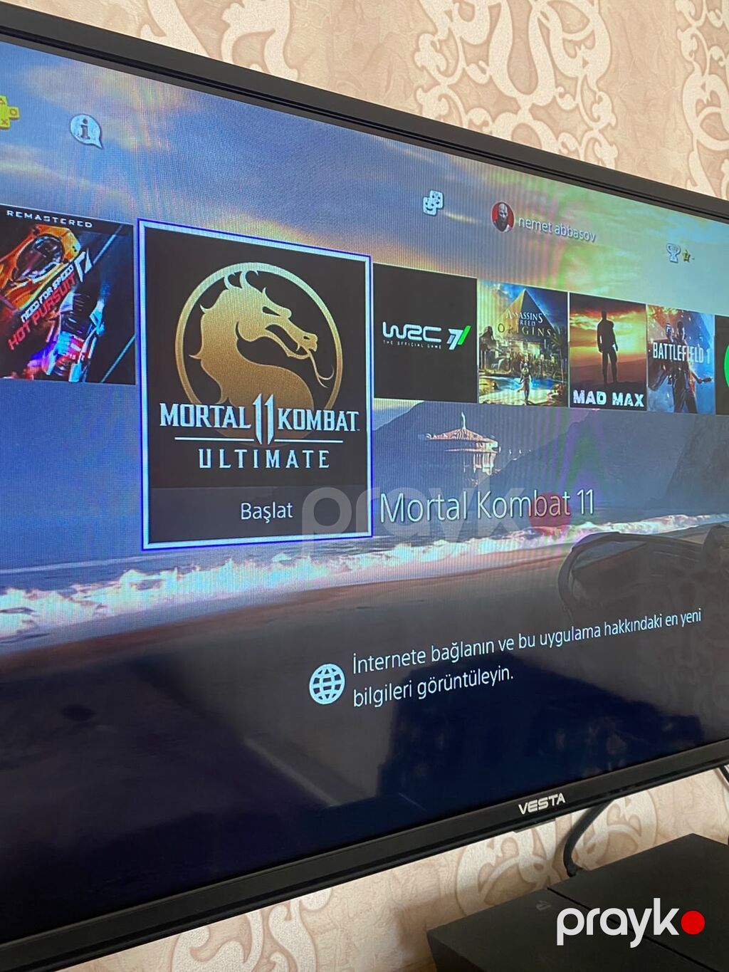 Sony PlayStation 4 (PS4) – Slim/Standard korpus Tam işlək oyun — Oyun konsolları, Şəmkir (2)