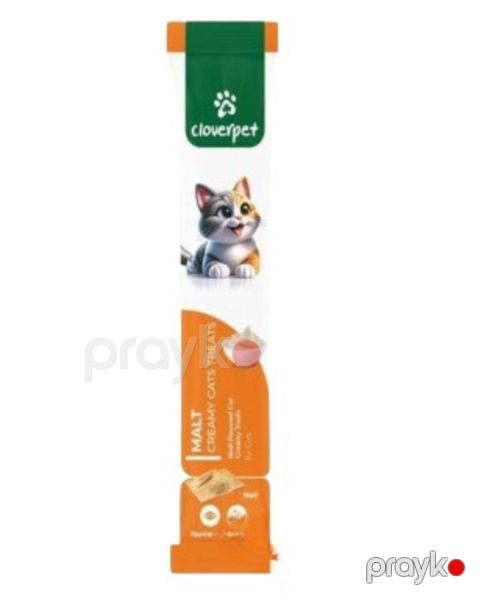 Pişiklər üçün məzə Cloverpet Malt Taurine Omega Zinc, 15 q — Bakı