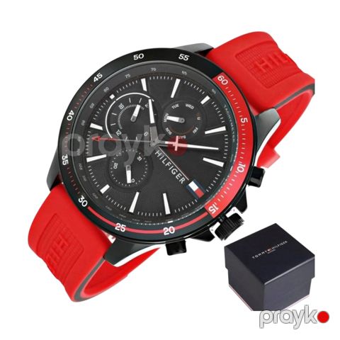 Qol saatı kişilər üçün No Brand RS9671 Black/Red — Bakı