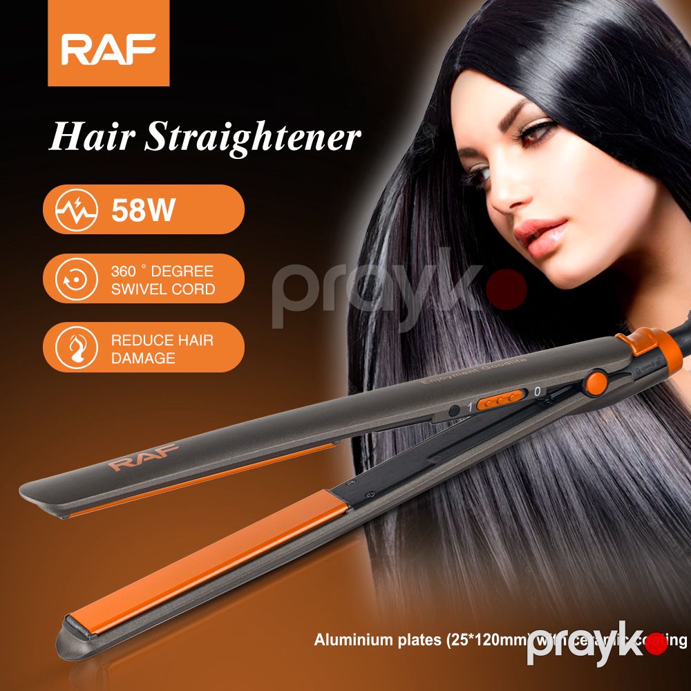 RAF R.413 Saç Düzləşdiricisi (Orange) — Saç burmağa və düzəltməyə, Bakı (2)
