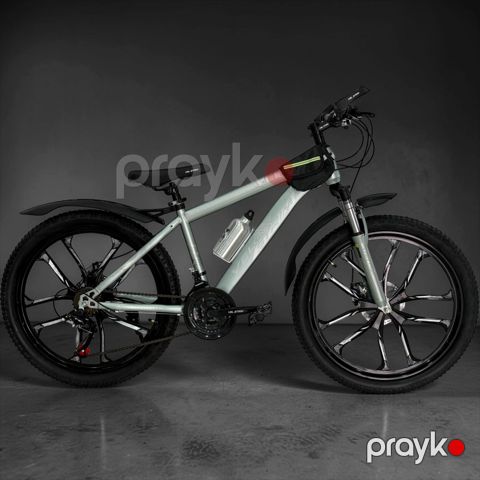 Velostrim Dağ Velosipedi MTB 24-HZ-10DQ_JU191, açıq boz, 24" — Bakı