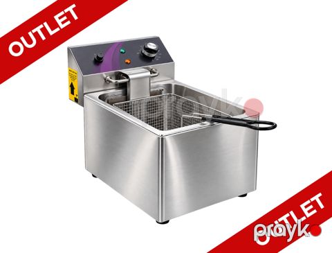 Yağ drenajlı 12L elektrikli fritür EF-12L – 3.1 kW, 220V, Topkıtch — Bakı