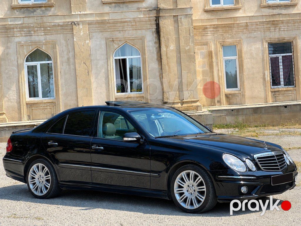Mercedes E 320, 3.2 L, 2002 il, 352 000 km — Avtomobillər, Bakı (4)