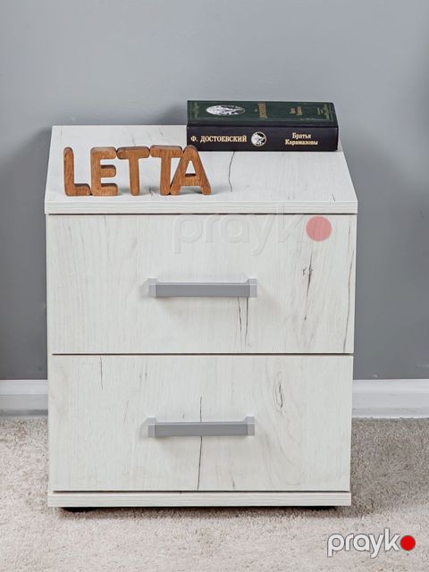 Televizor altına tumba Letta, Ldsp, ağ, 44.5x38.5x40 sm — Bakı