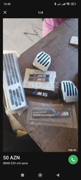 BMW E39 M5 üçün aksesuar dəsti Məhsul tərkibi: - Qaz, əyləc və ayaq — Spare Parts & Accessories — Accessories