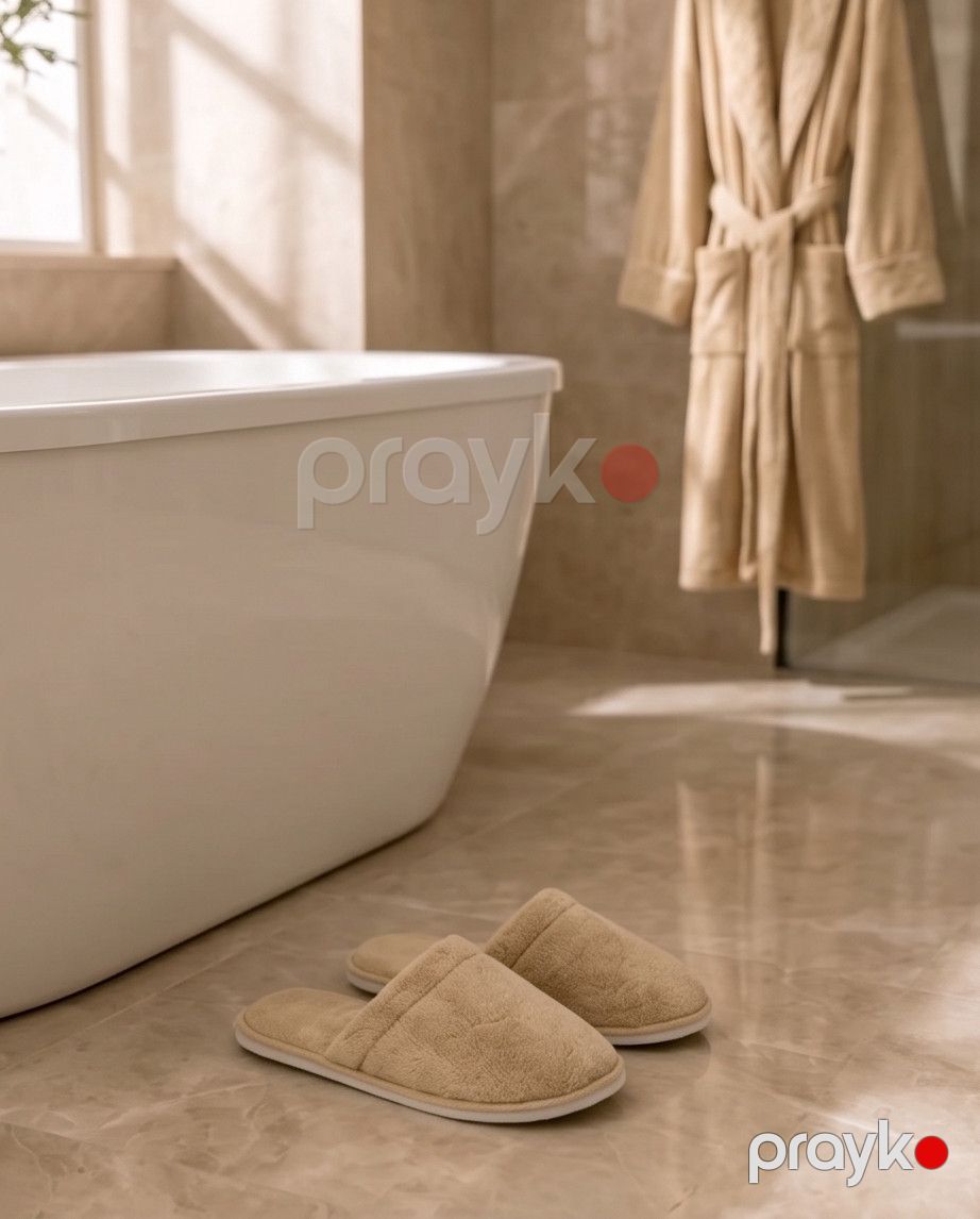 Kişilər üçün hamam dəsti Maison Dor, qızılı, pambıq, ölçü L/XL — Mallar, Bakı (2)