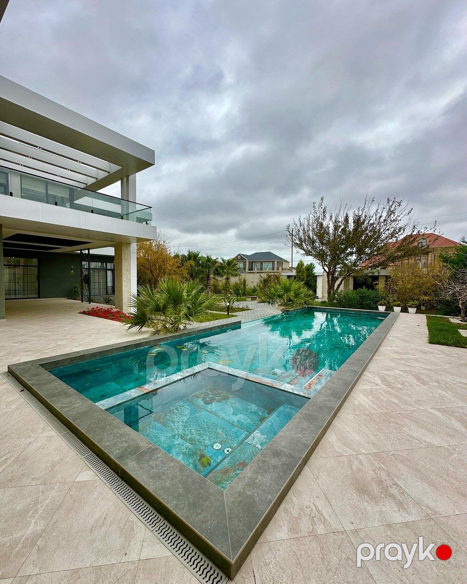 İcarəyə verilir 6 otaqlı həyət evi/bağ evi 500 m² — Ev, villa, Bakı (5)